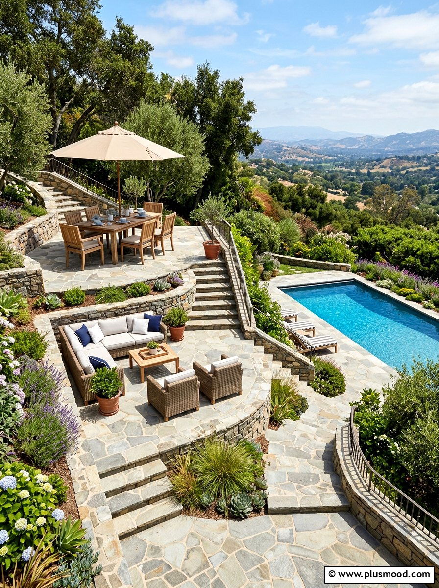 25 Pool Landscaping Ideas for Sloped Yards