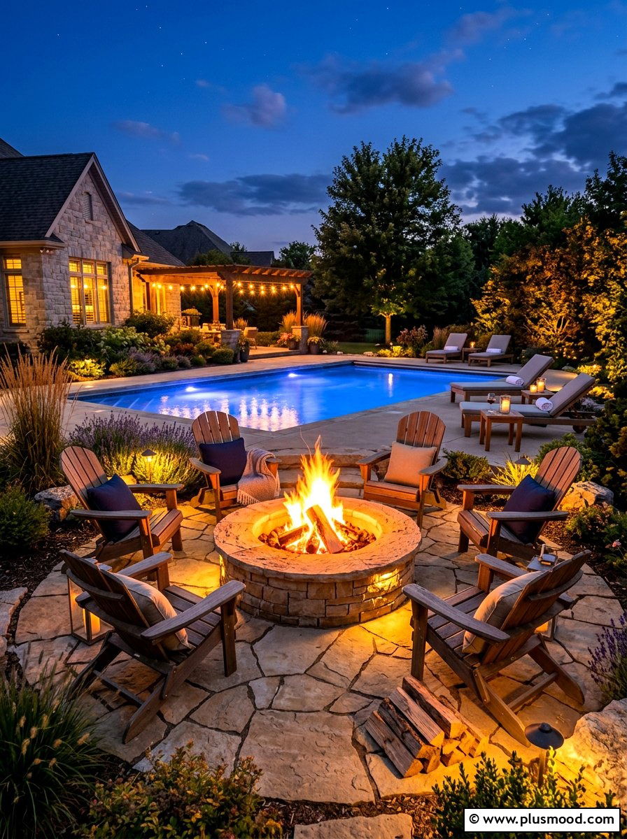 25 Summer Pool Landscaping Ideas With Rocks for Style