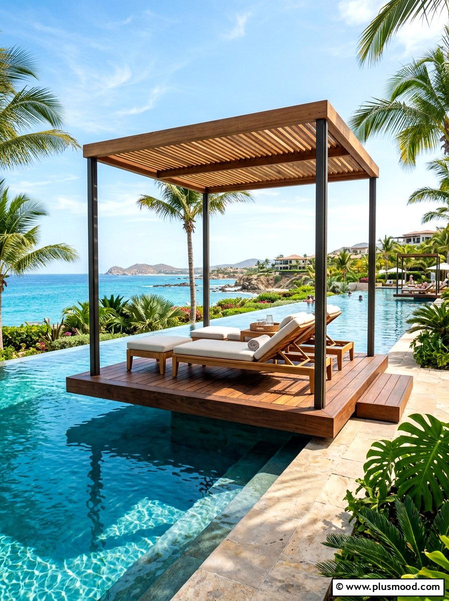 Floating Deck Cabana - 25 summer cabana ideas