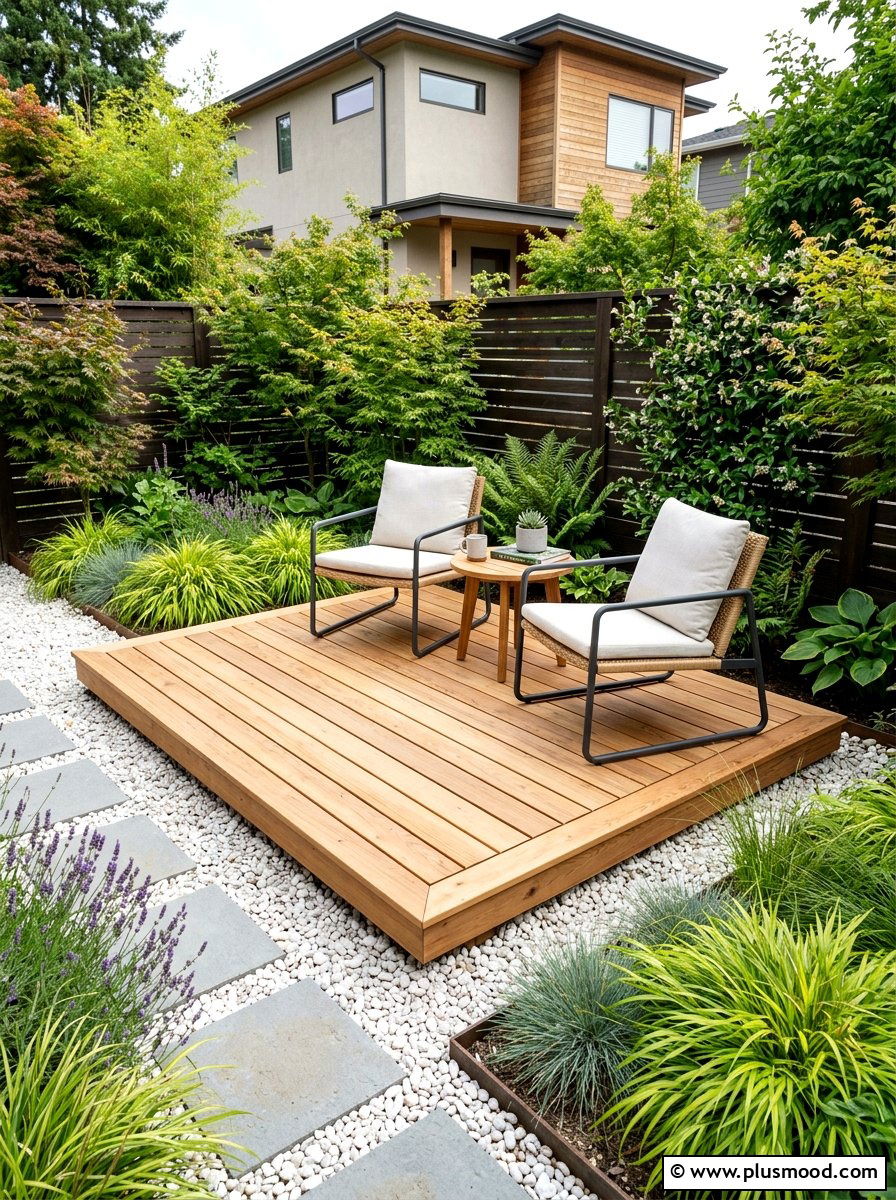 Floating Deck For Compact Yard - 25 small backyard ideas with raised deck