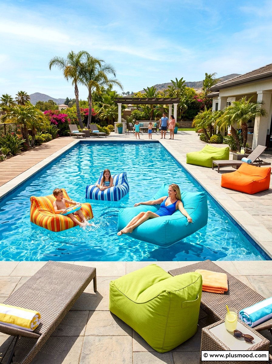 25 Summer Pool Lounge Area Ideas for Resort-Style Relaxing