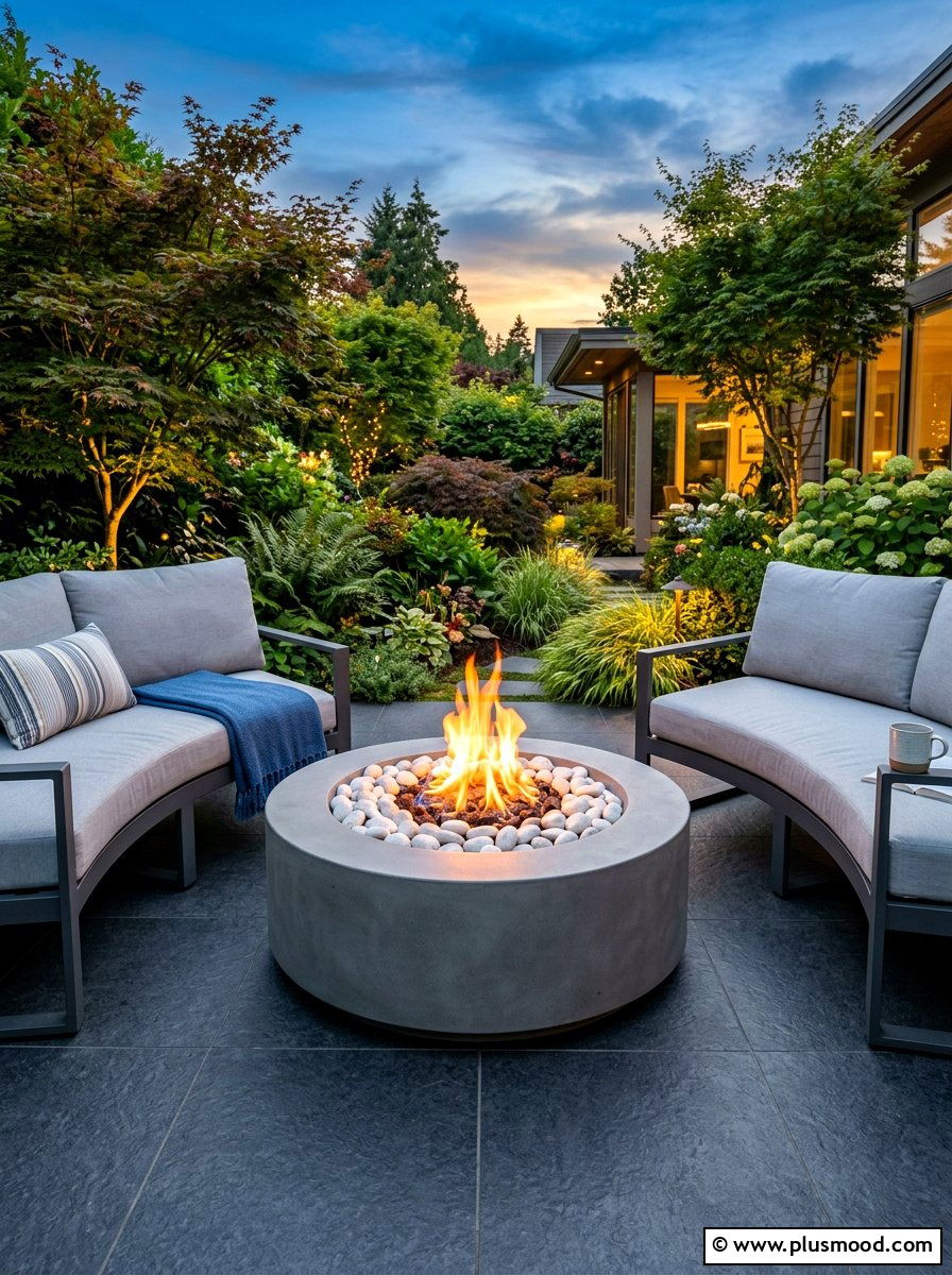 Floating Wood Deck - 25 summer modern landscaping ideas