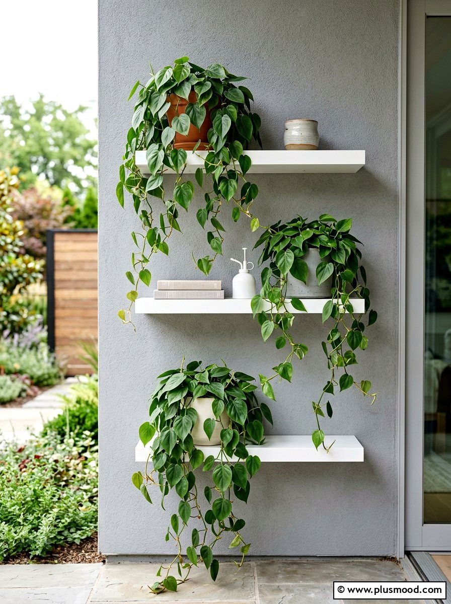 25 Small Backyard Ideas With Hanging Plants to Try