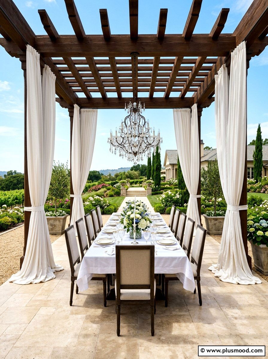 Floor To Ceiling Patio Drapes - 25 summer patio ideas with outdoor curtains