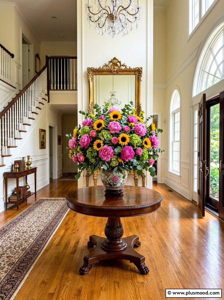 Floral Foyer - 25 early summer decor ideas