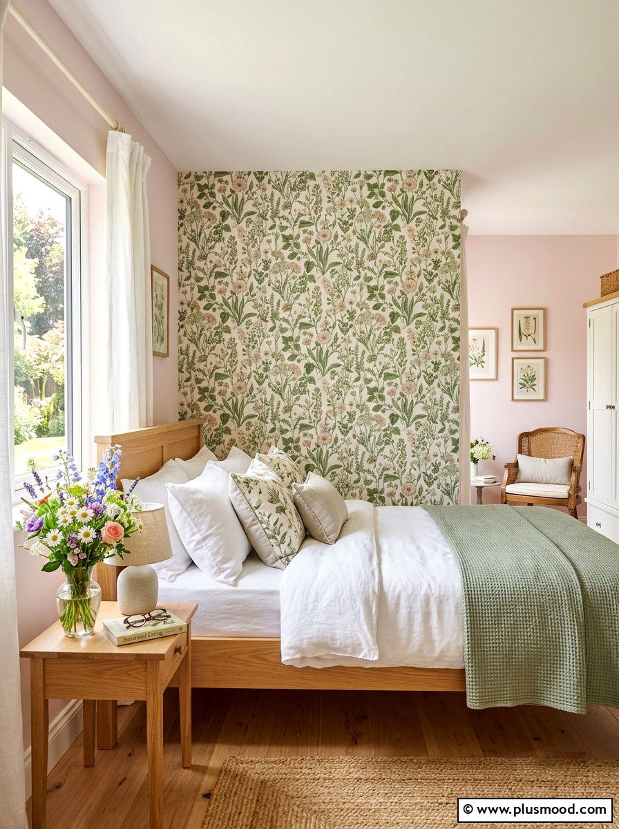 Floral Guest Room - 25 summer decor ideas for everyday living