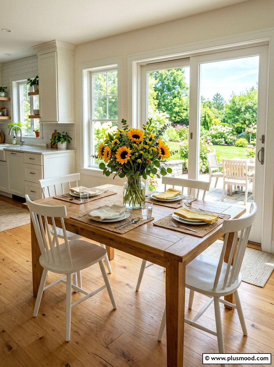 Floral Kitchen Centerpiece - 25 best summer kitchen decor ideas