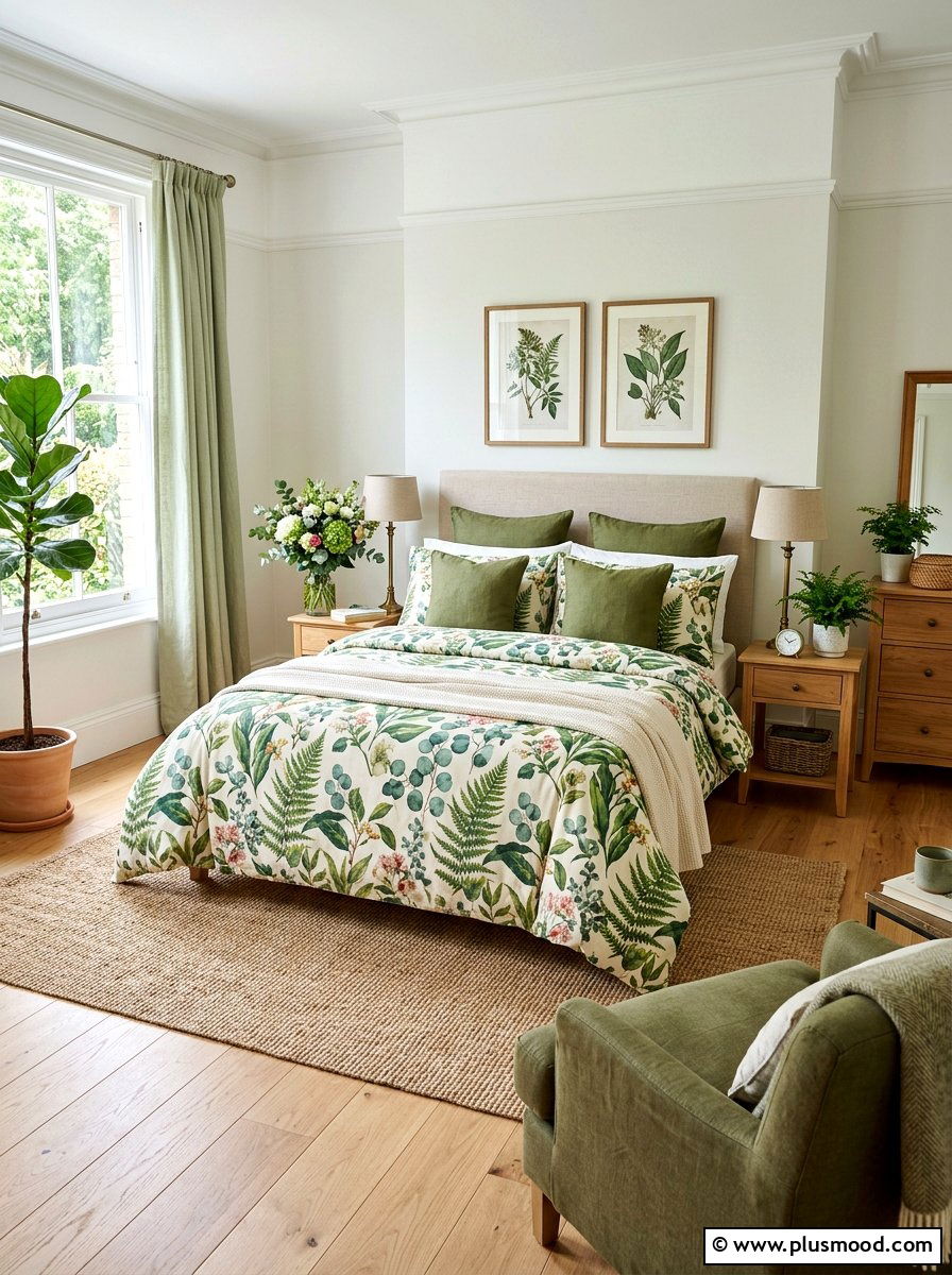 Floral bedding bedroom - 25 summer flower decor ideas for bedroom