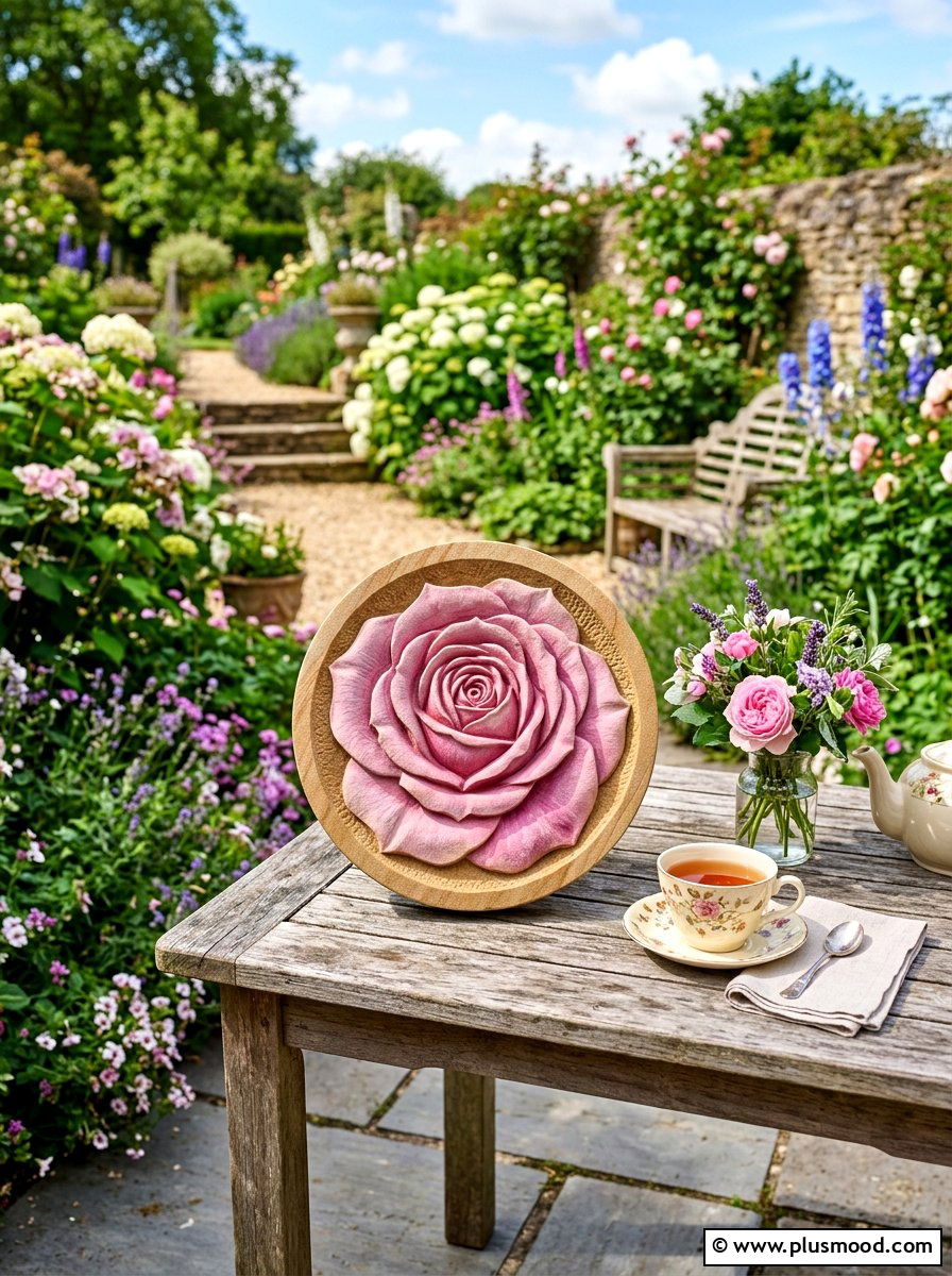 Flower Petal Stone - 25 painted rock ideas for mindfulness