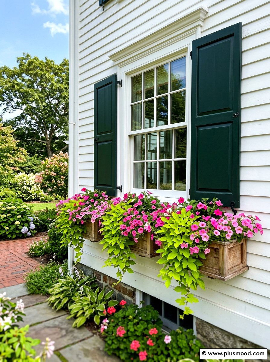 Flower Window Box - 25 summer garden refresh ideas