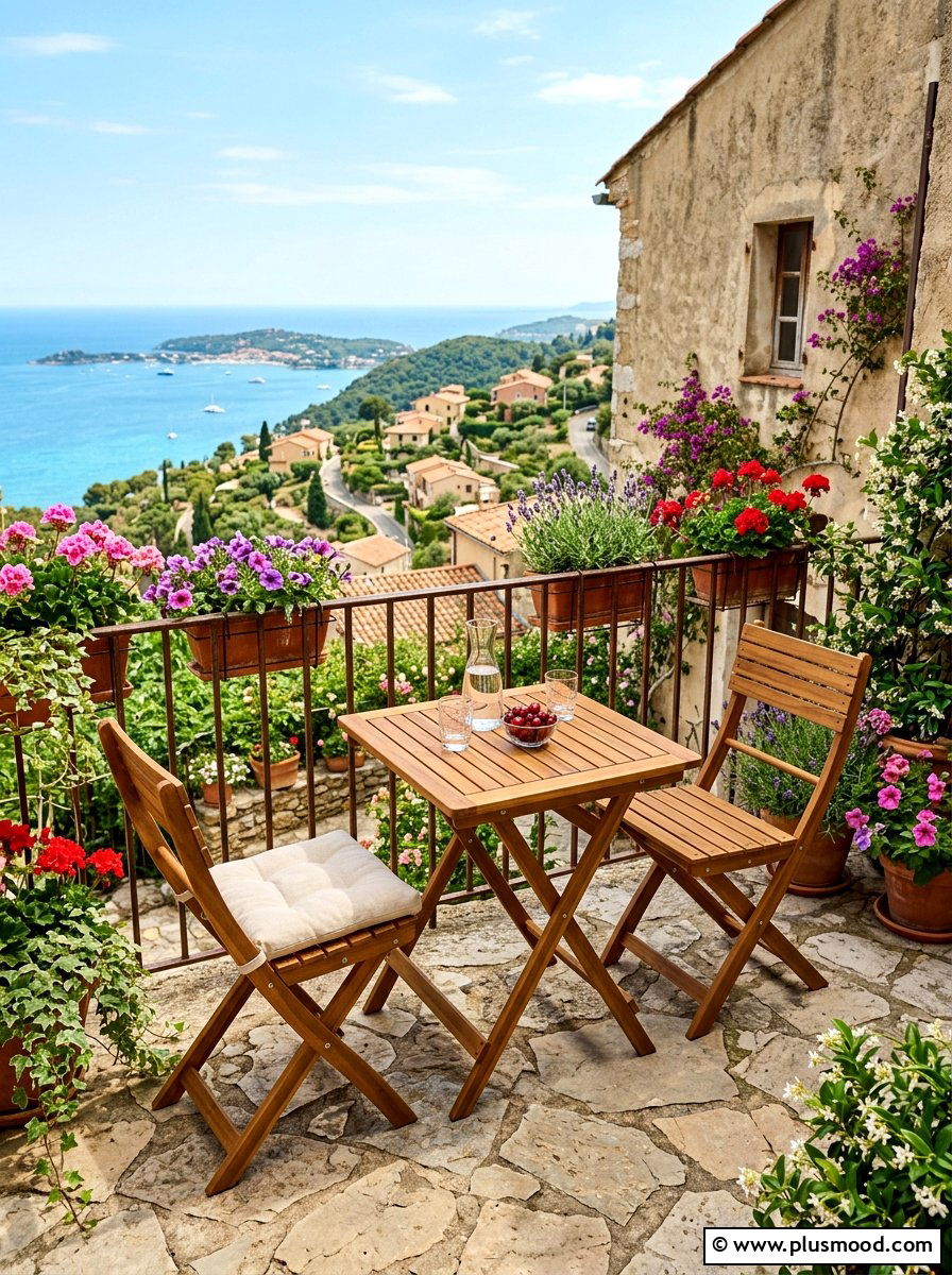 Foldable Furniture Set - 25 summer small courtyard ideas