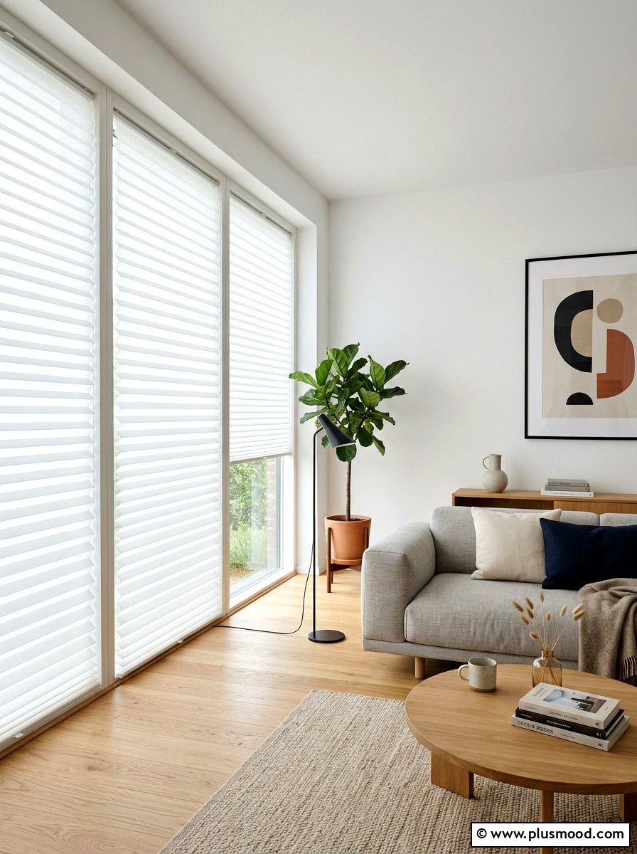 Folded Paper Blinds - 25 summer breezy window treatment ideas