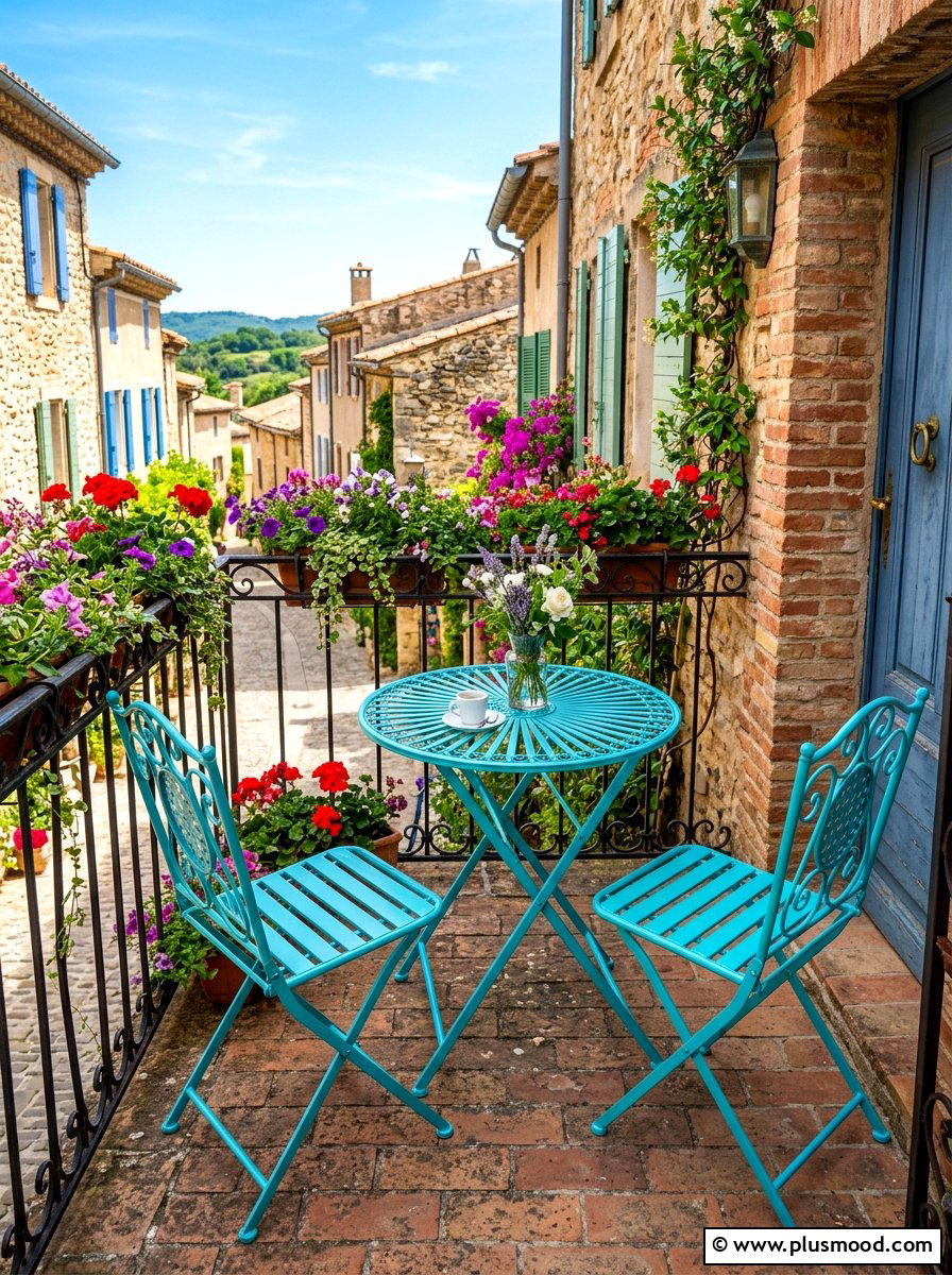 Folding Bistro Set - 25 summer cookout setup ideas