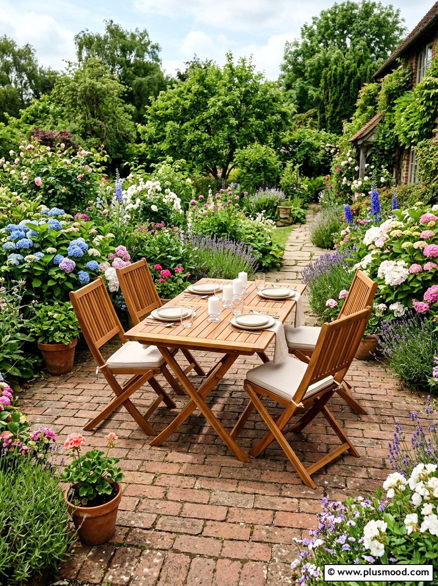 Folding Furniture - 25 small backyard ideas for entertaining