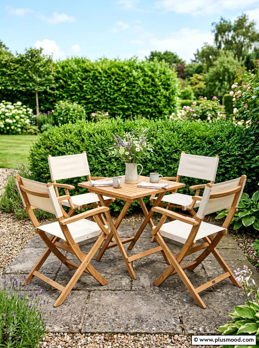 Folding patio chairs - 25 summer garden seating ideas