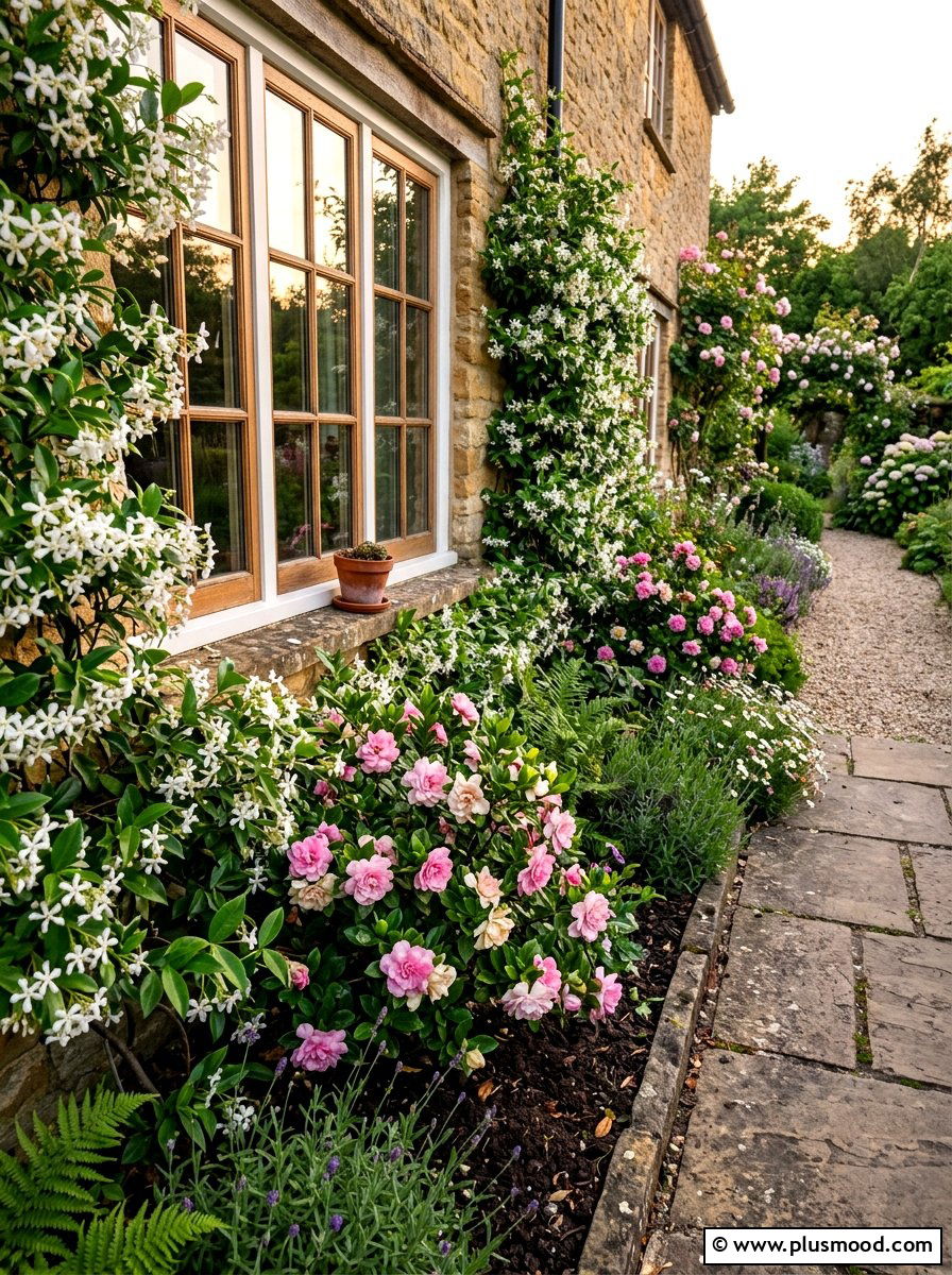 Fragrant narrow flower bed - 25 summer narrow flower bed ideas