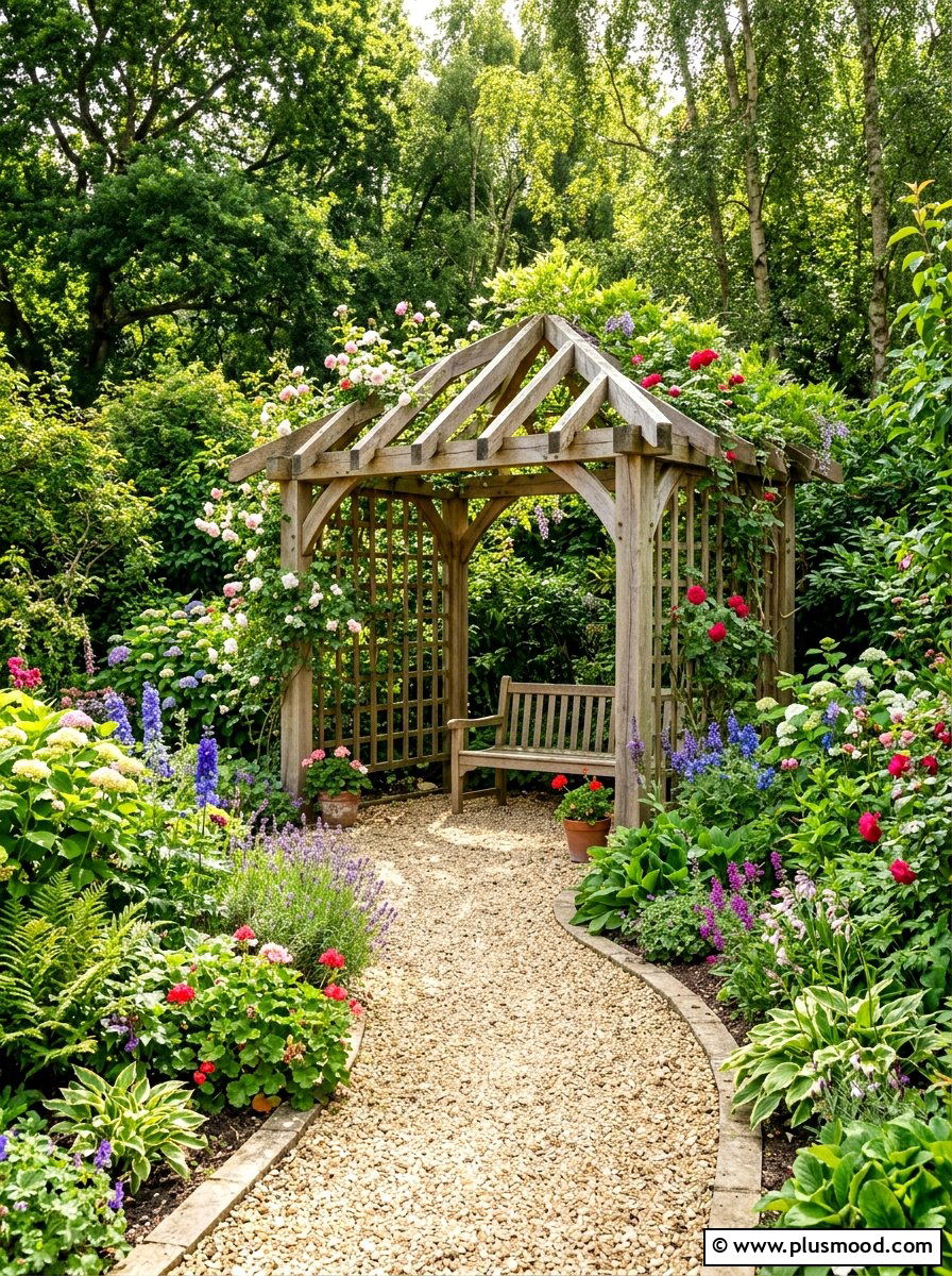 Freestanding Garden Pergola