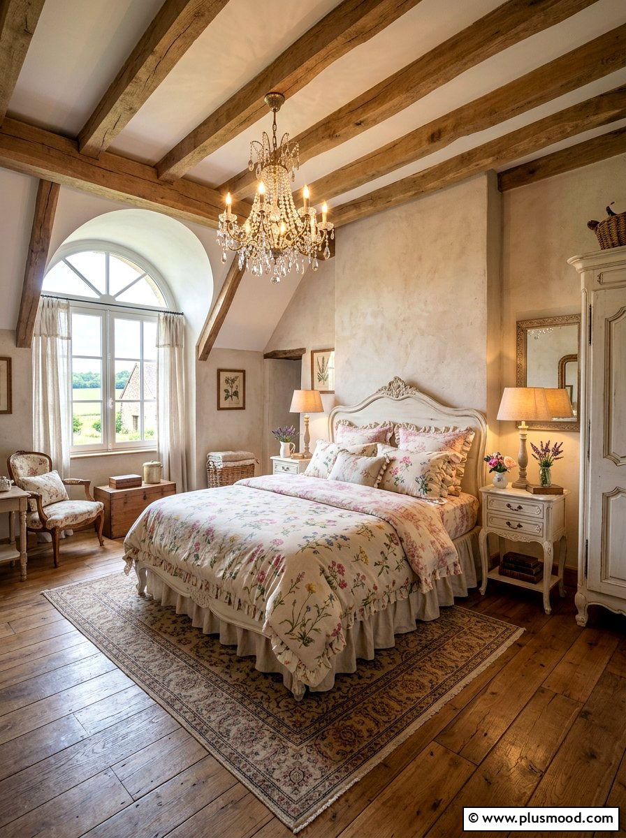 French Country Farmhouse Bedroom - 25 farmhouse summer bedroom ideas