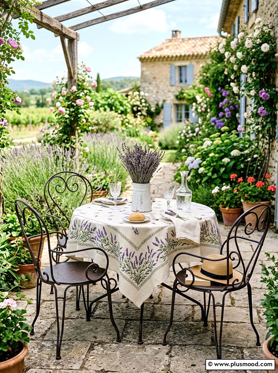 French Country Outdoor Decor - 25 summer elegant outdoor dinner ideas