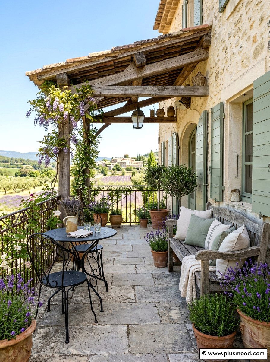 French Country Porch - 25 best summer porch ideas