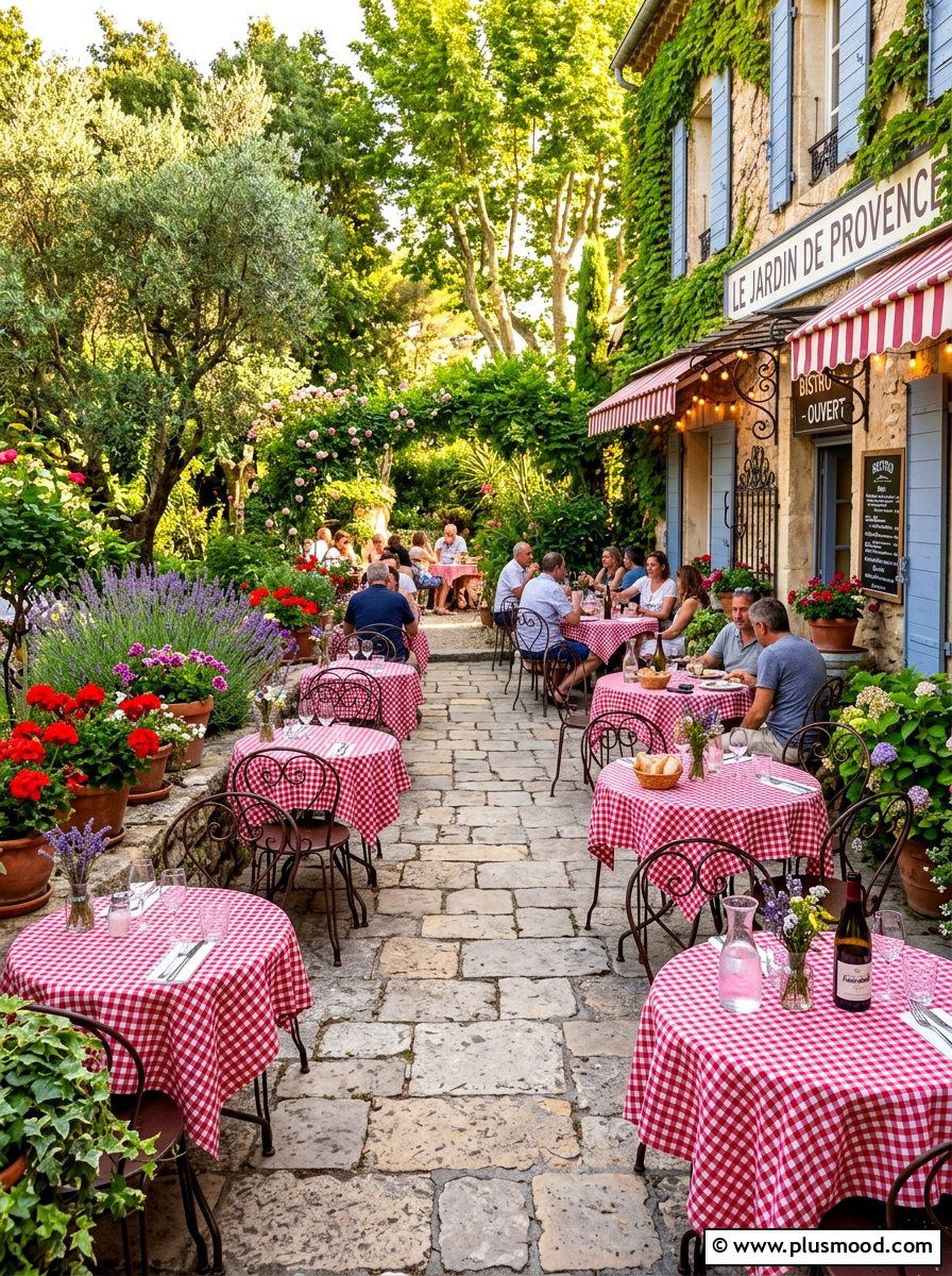 French bistro garden terrace - 25 summer garden party ideas