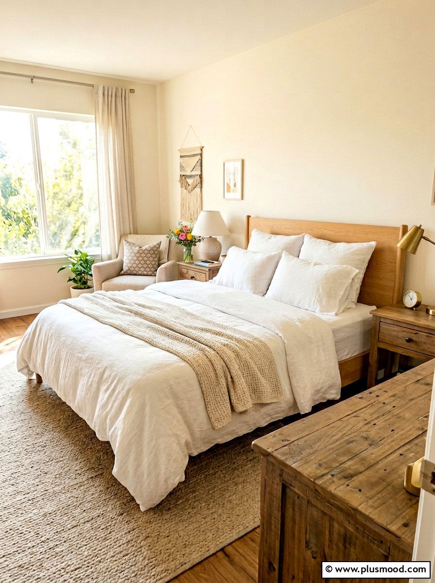 Fresh Flower Arrangement - 25 summer bedroom ideas on a budget