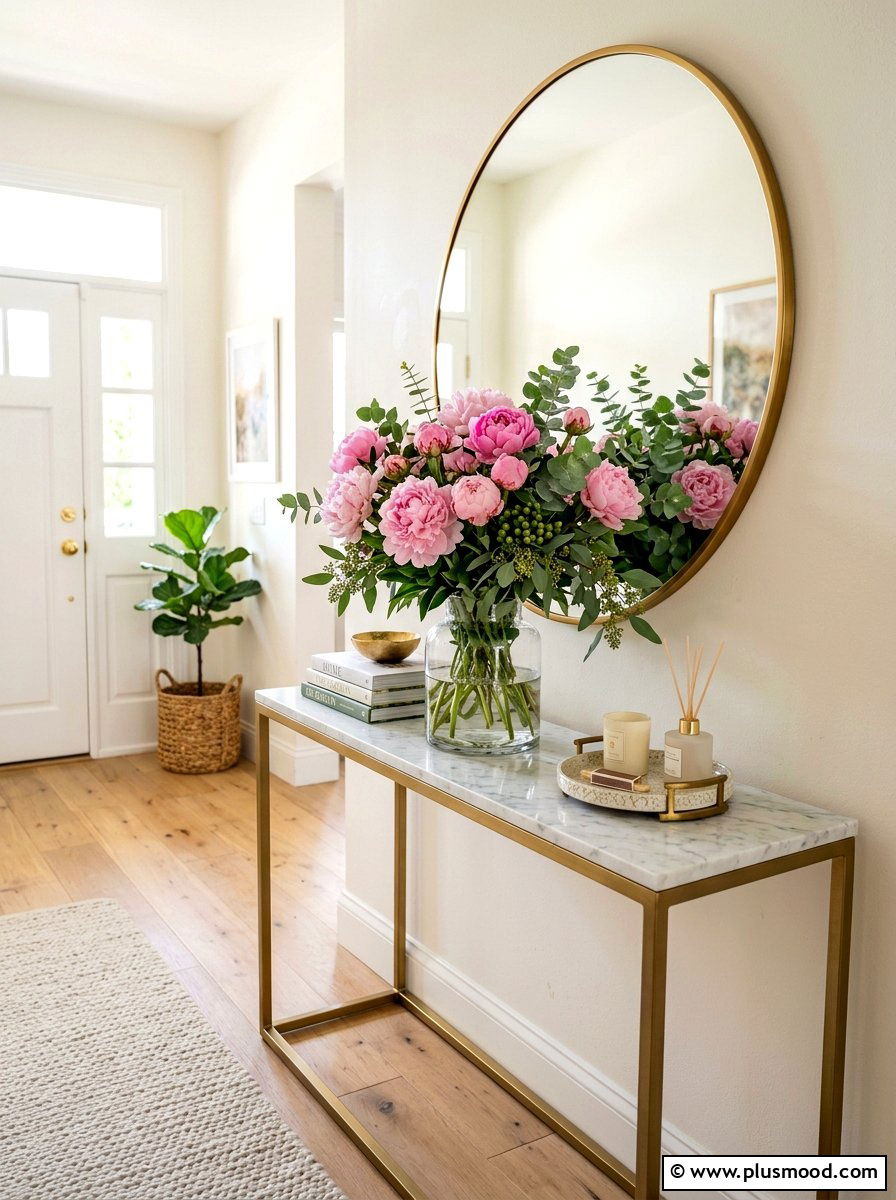 Fresh Flower Vase - 25 easy summer home decor ideas