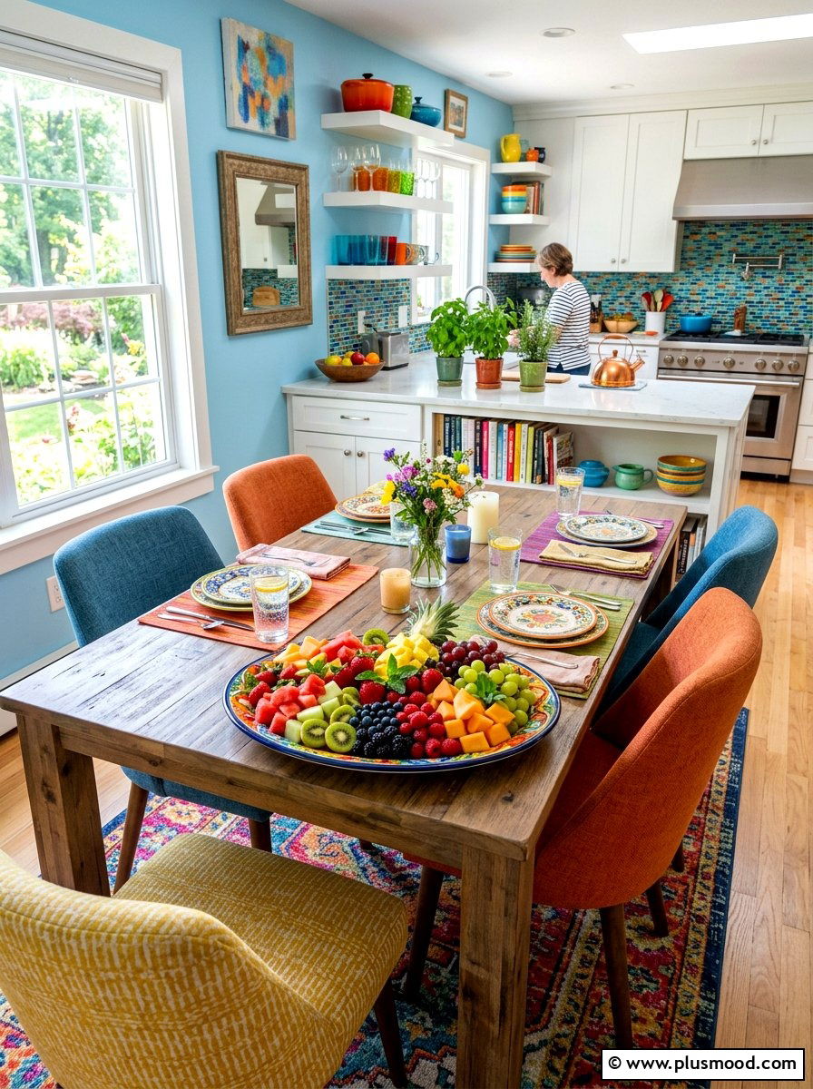 Fresh Fruit Platter - 25 summer centerpiece ideas for dining table