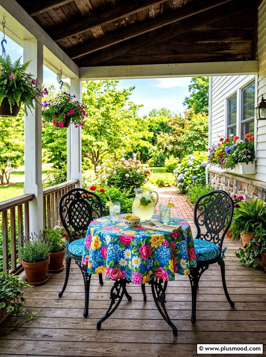 Front Porch Dining Area - 25 cute summer porch decor ideas
