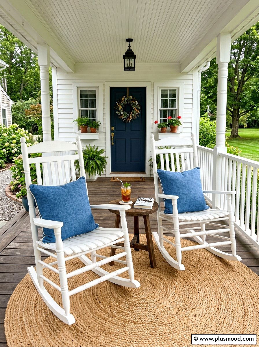 Front Porch Rocking Chair - 25 summer porch decorating ideas