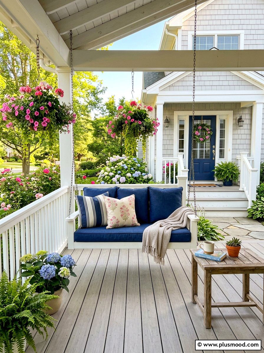 Front Porch Seating - 25 summer home refresh ideas