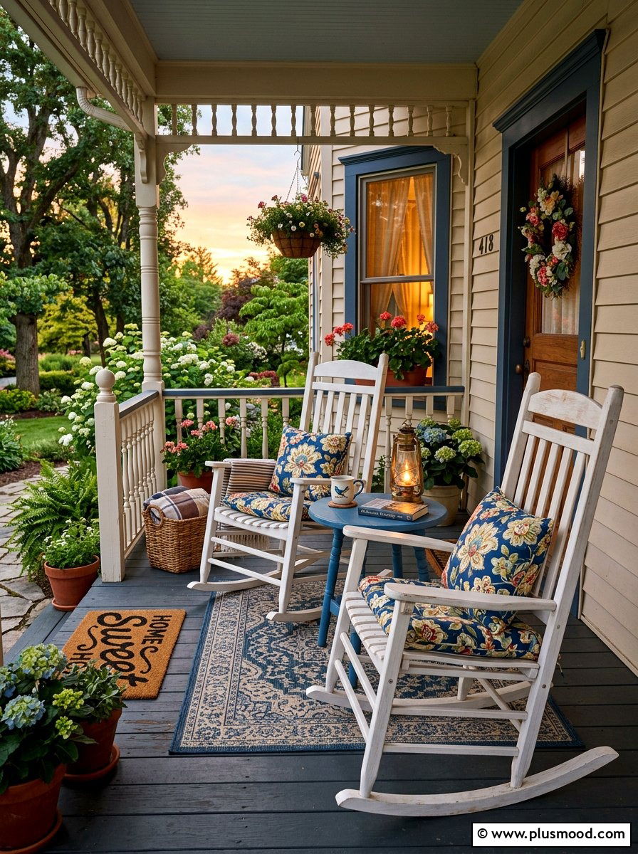 Front Porch With Rocking Chairs - 25 summer front porch ideas