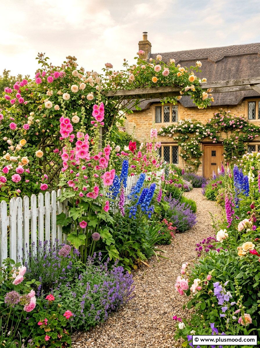 Front Yard Cottage Style Garden - 25 summer flower bed ideas for front yard