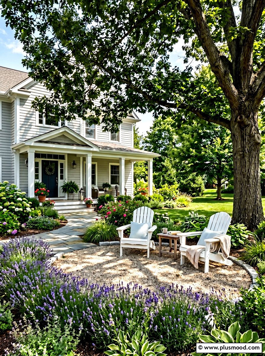 Front Yard Seating Area - 25 summer front yard refresh ideas
