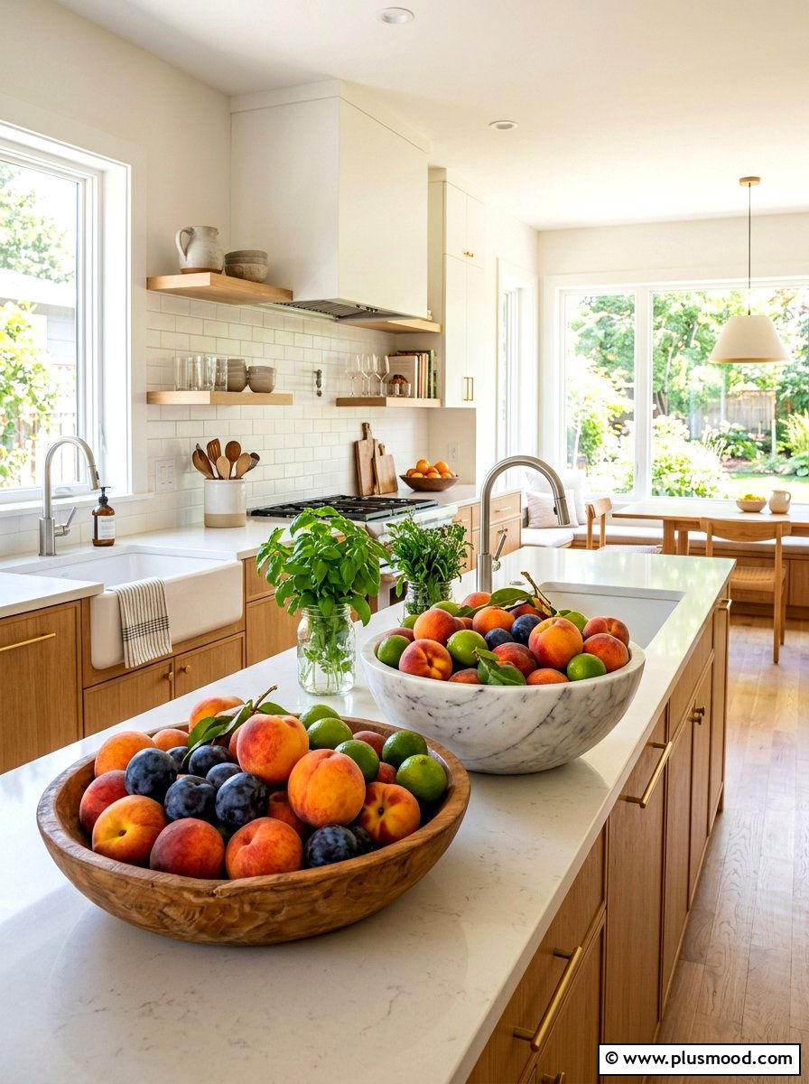 Fruit Bowl Kitchen - 25 summer kitchen styling ideas
