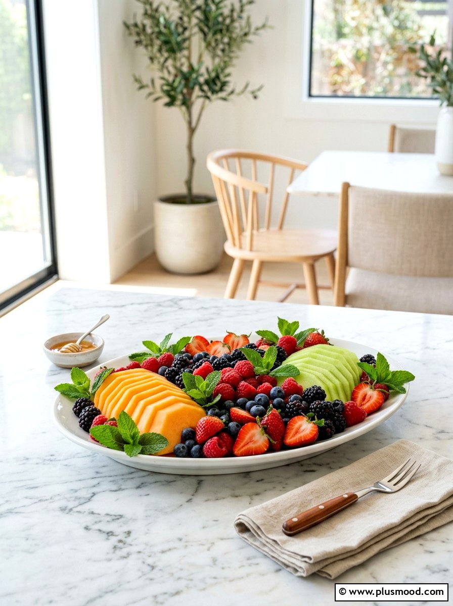 Fruit platter arrangement