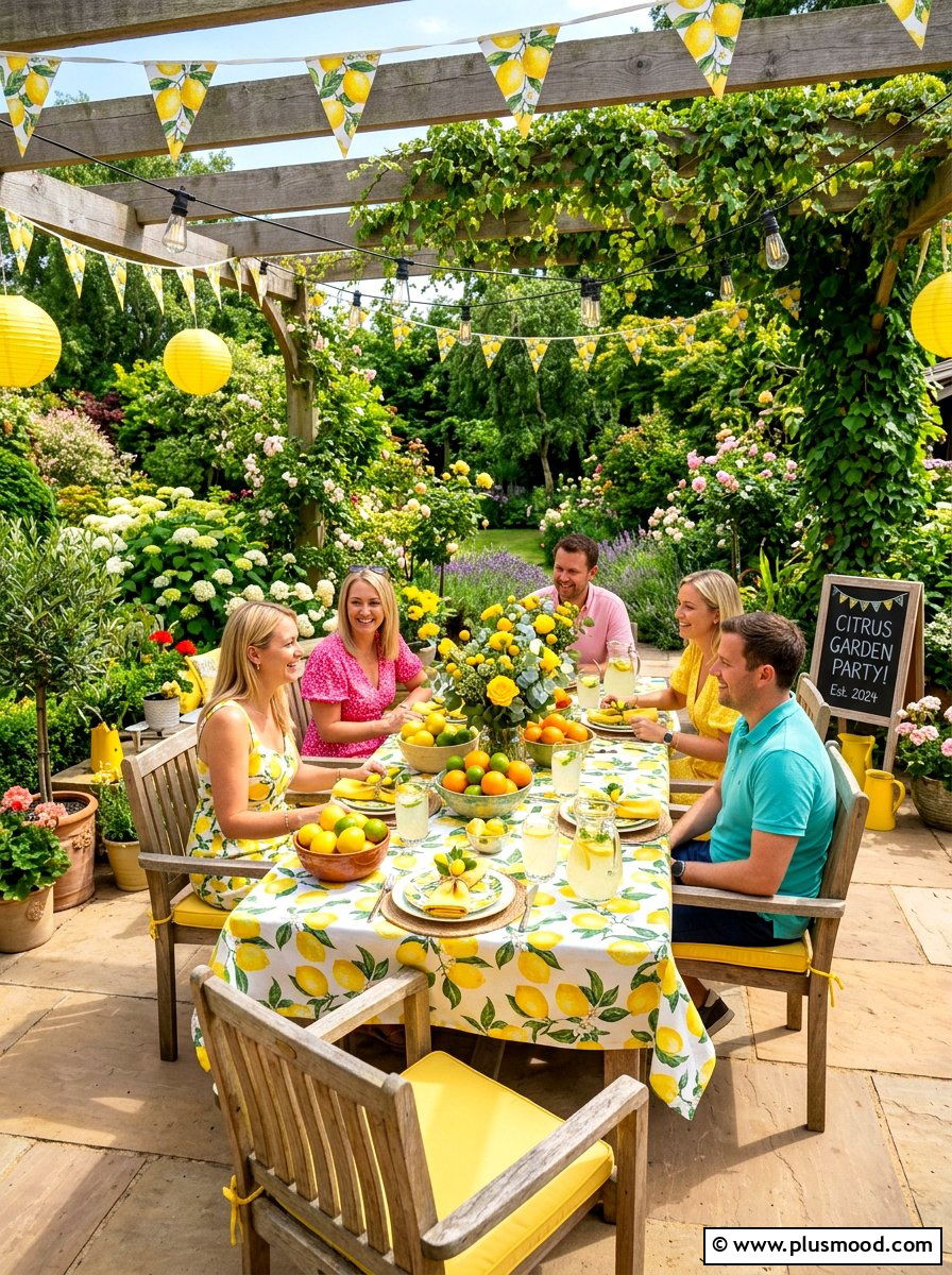 Fruit themed garden party - 25 summer garden party ideas