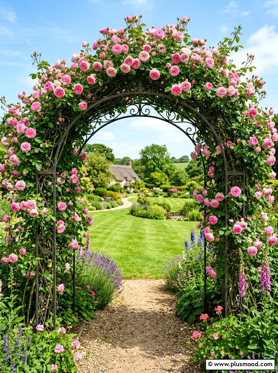 Garden Arch - 25 easy summer garden ideas