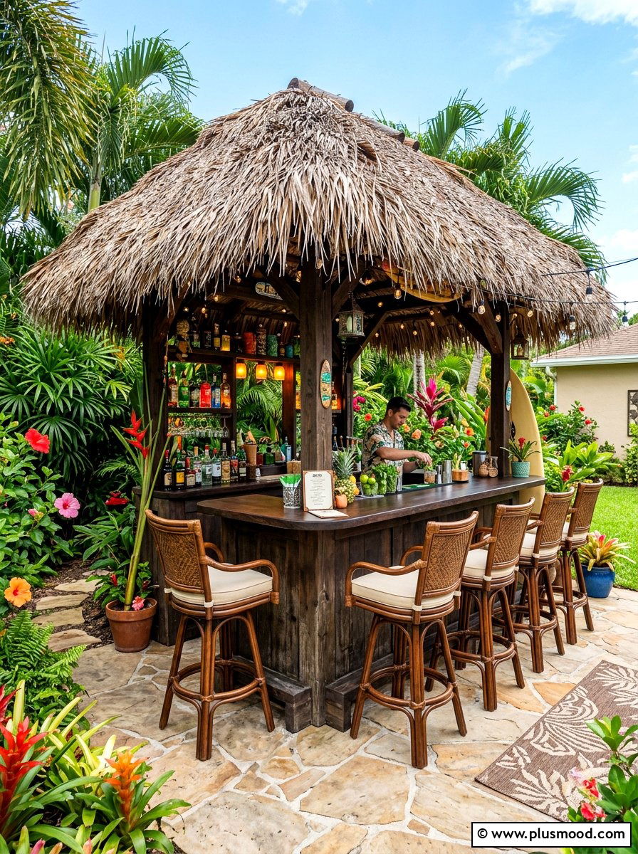 Garden Bar - 25 summer backyard ideas for large yards