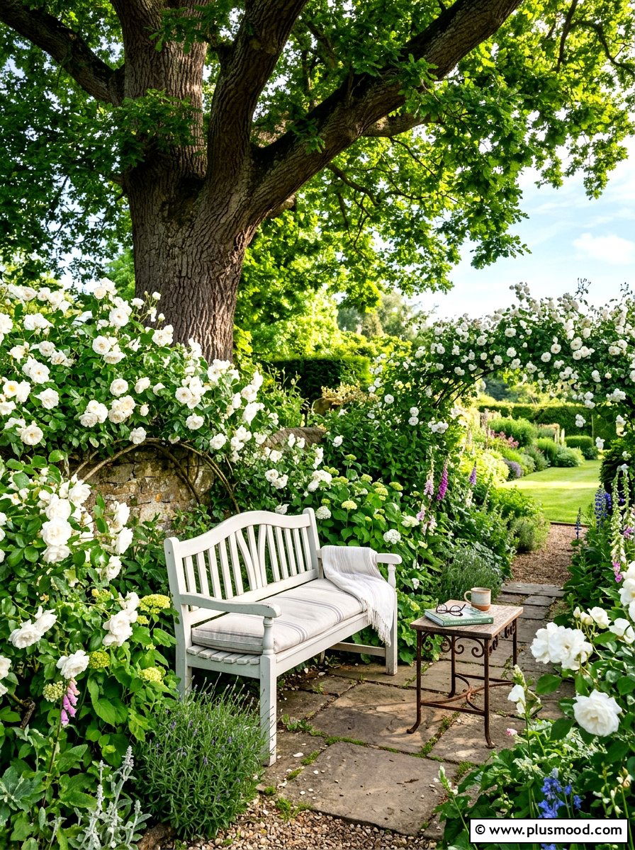 Garden Bench Seat - 25 summer garden refresh ideas