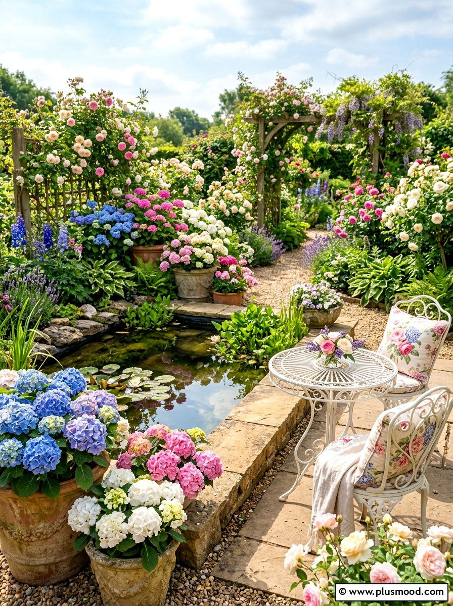 Garden Flower Pool Setup - 25 summer pool party setup ideas