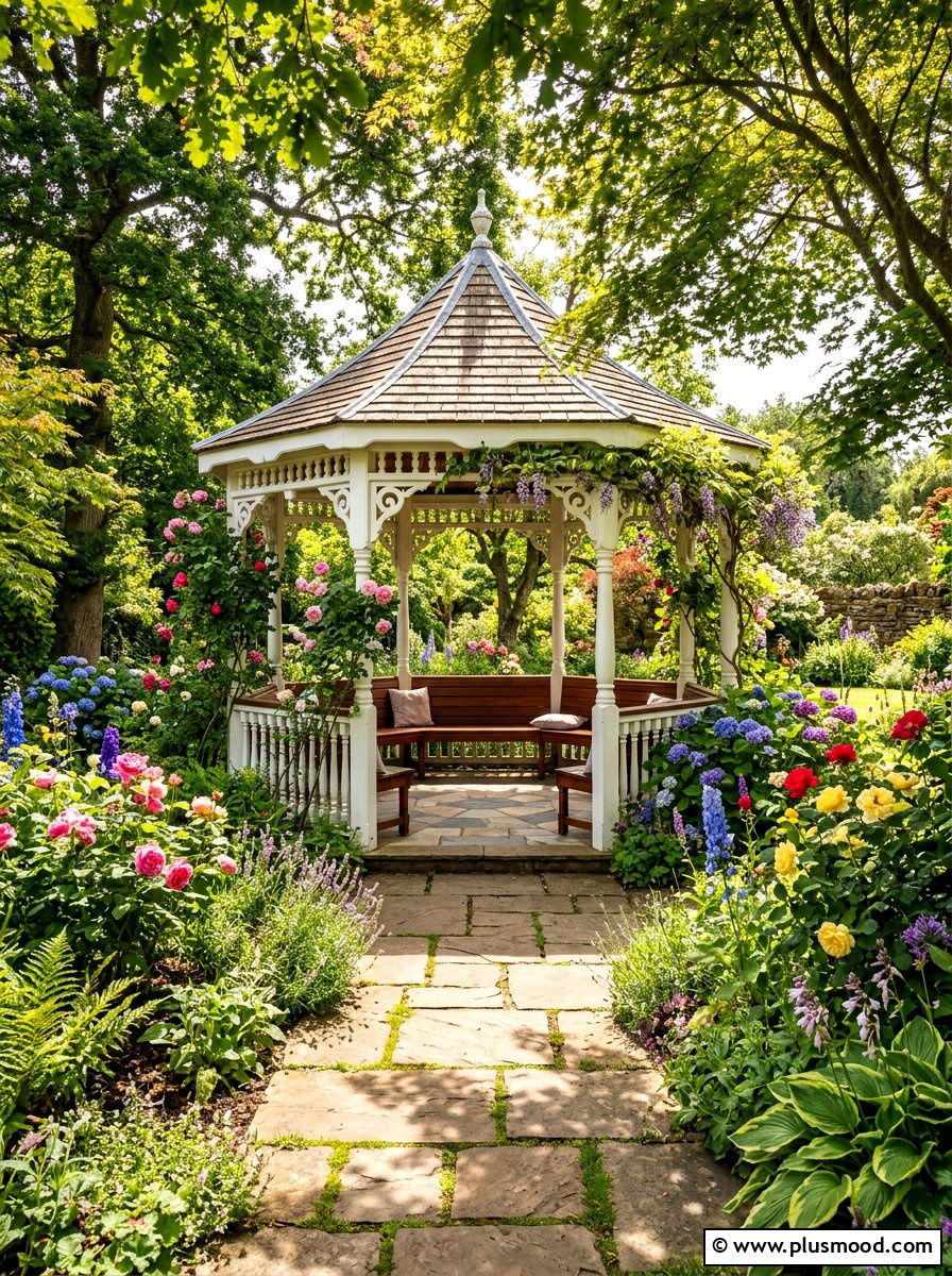 Garden Gazebo - 25 summer backyard shade ideas