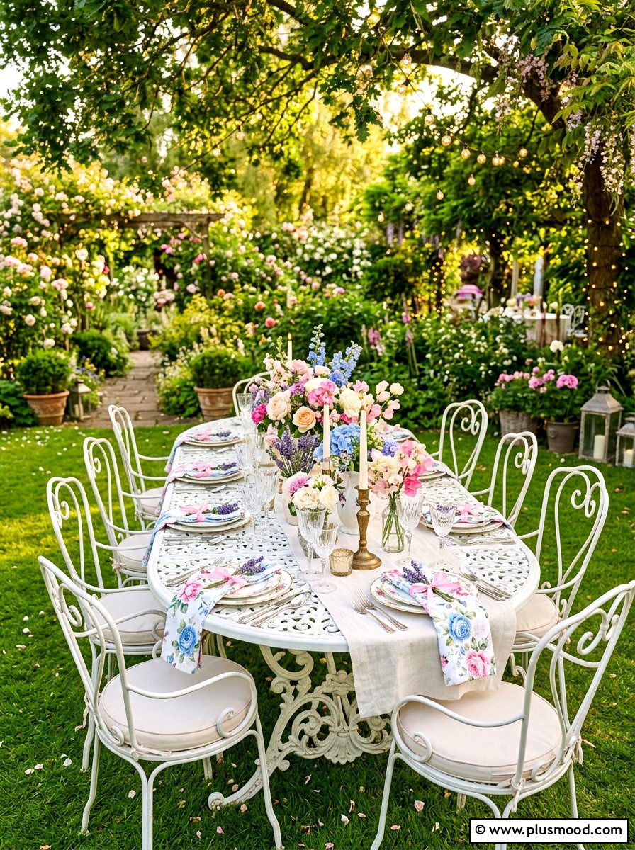 Garden Party Dining Table - 25 summer dining table ideas for summer