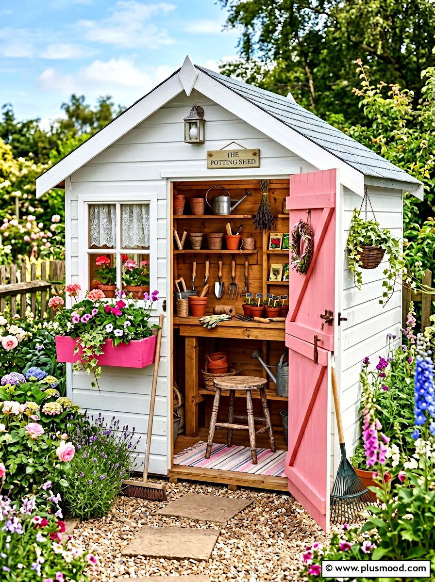 Garden Shed - 25 early summer decor ideas