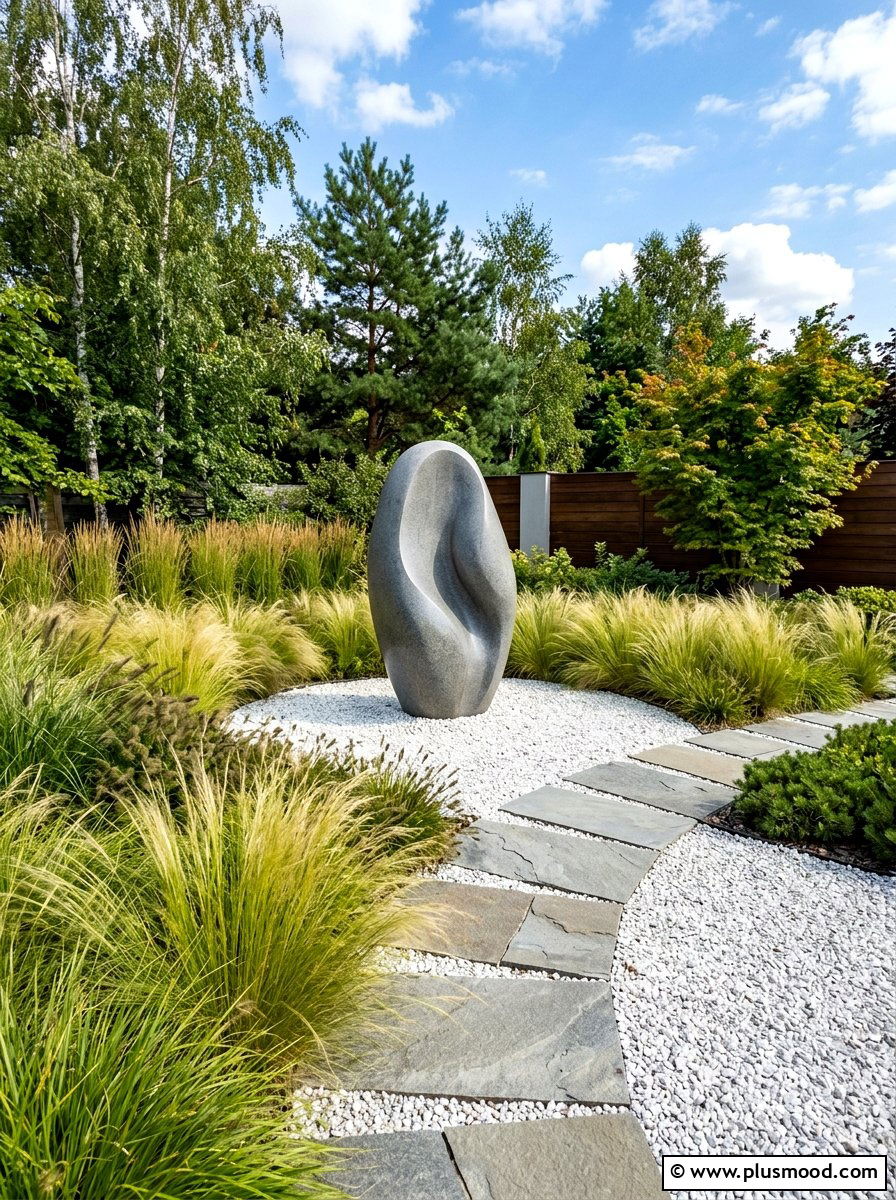 Garden Statue Placement - 25 late summer curb appeal ideas