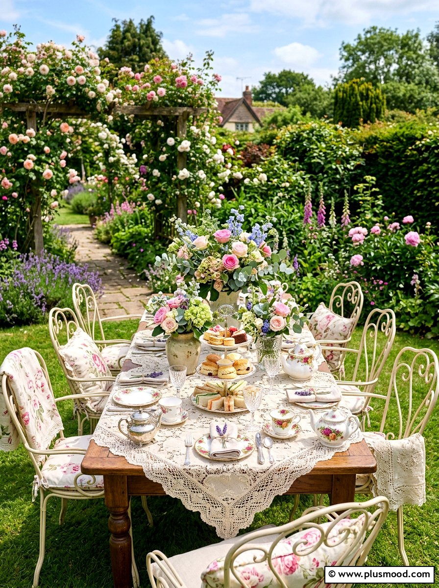 Garden Tea Party - 25 summer backyard party ideas