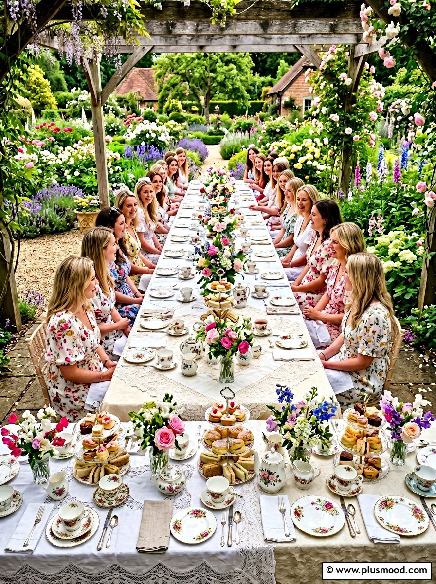 Garden Tea Party - 25 summer outdoor wedding shower ideas