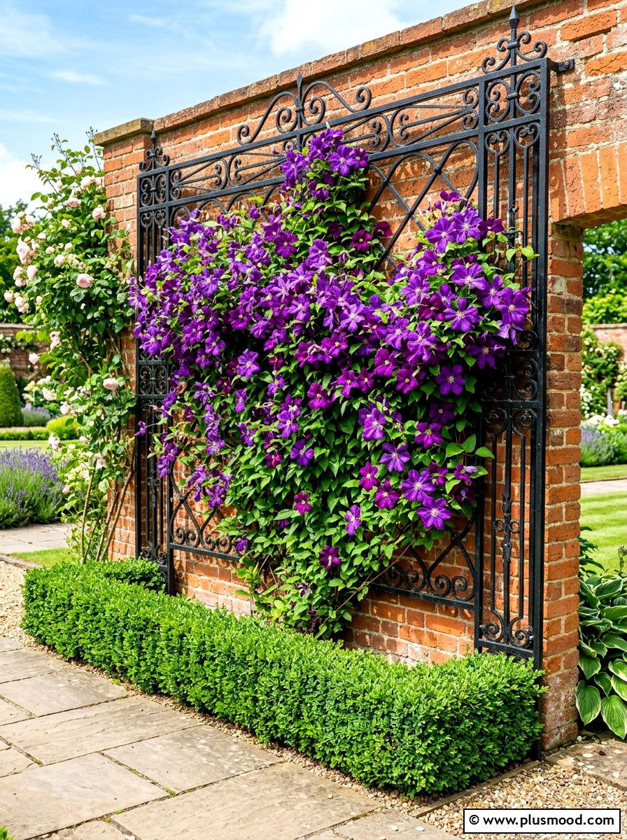 Garden Trellis Wall - 25 summer garden refresh ideas