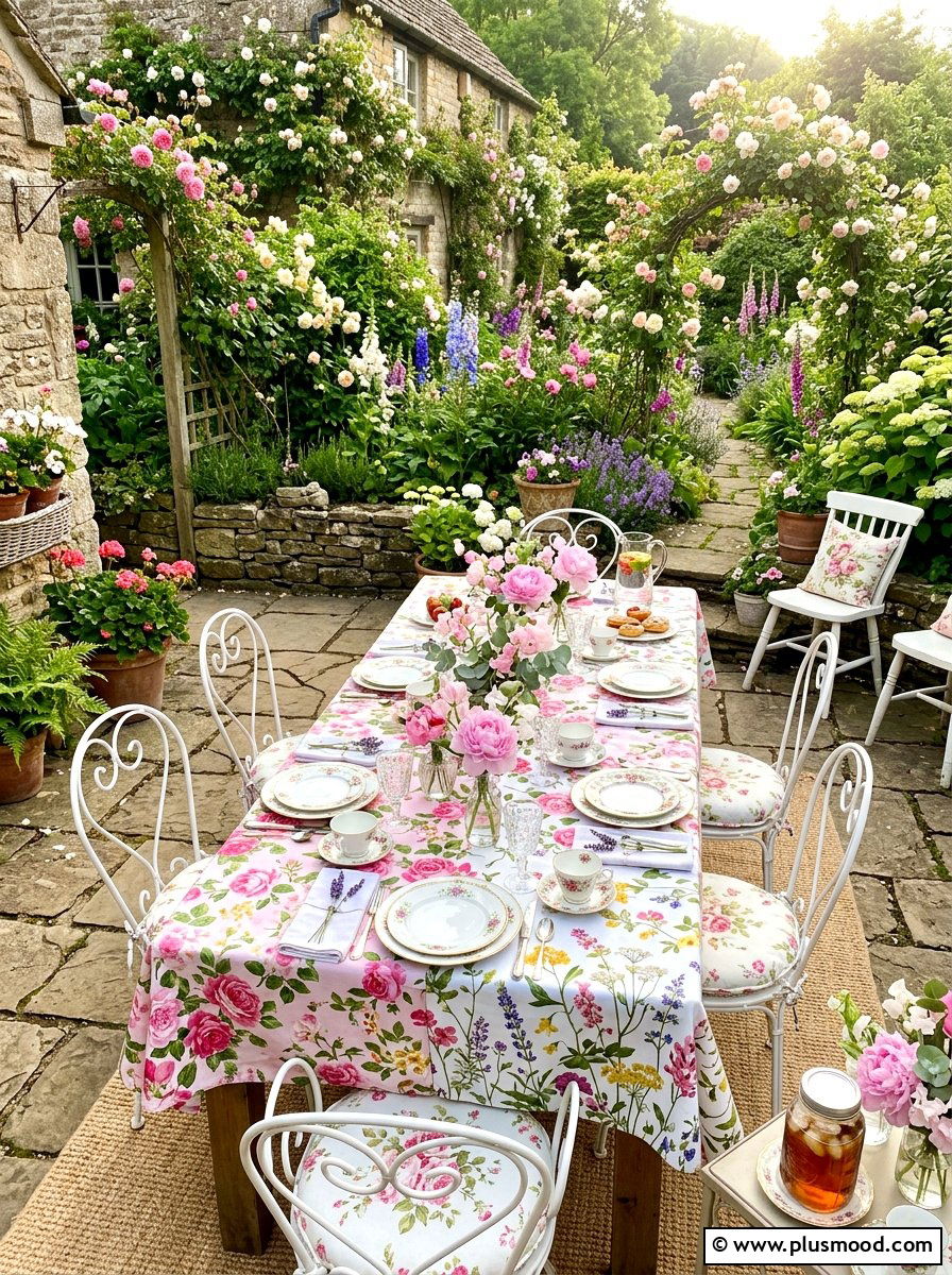 Garden party decor - 25 summer entertaining table ideas