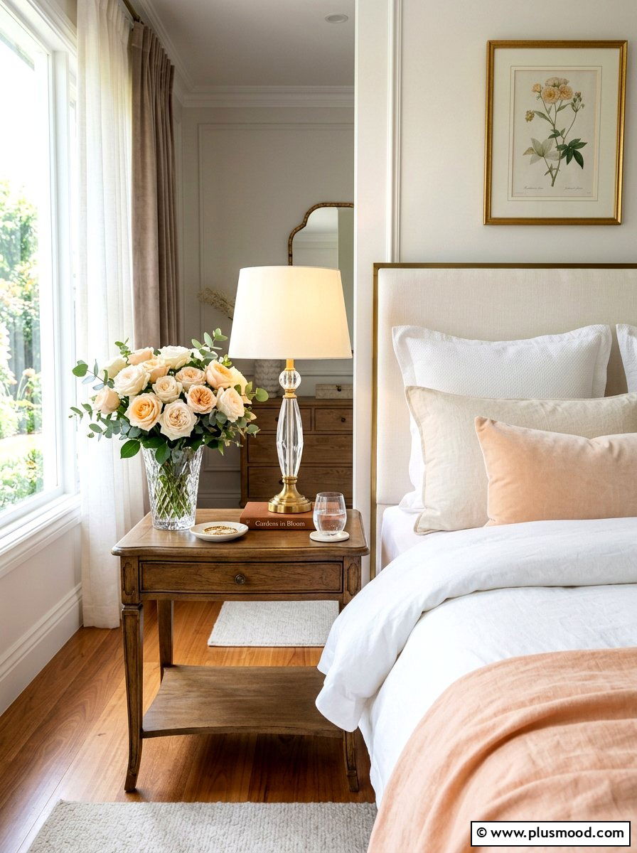 Garden rose bedroom - 25 summer flower decor ideas for bedroom
